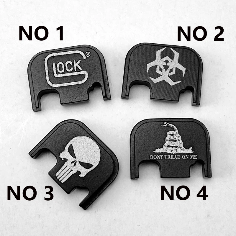 

Glock Rear Cover Slide Plate Fits for All Models Glock 9mm 10mm .357 .40 .45 Gen1-4 Fits