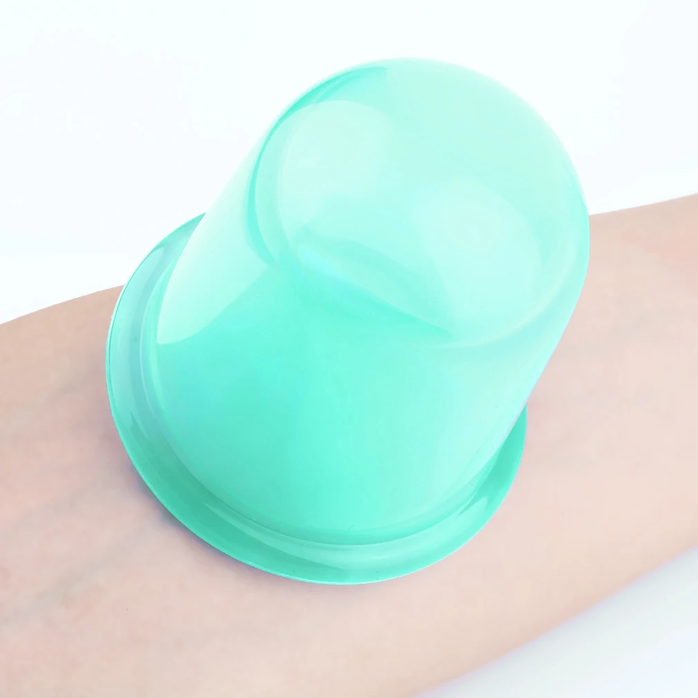 

Brand New 1 Set/4 Pcs Health Care Body Anti Cellulite Silicone Vacuum Massage Eye Neck Face Back Massager Cupping Cup 100% Hot