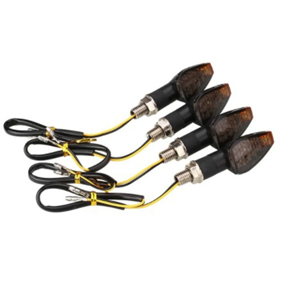 

CIBO 2Pcs/4Pcs Universal Motorcycle Motorbike Turn Signals LED Light Blinker Flashing ,Tail Stop Signal Light Lamp