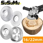 Диск для резьбы по дереву с отверстием 1622 мм, угловой шлифовальный круг, абразивный шлифовальный диск для угловой шлифовальной машины, Деревообрабатывающие инструменты