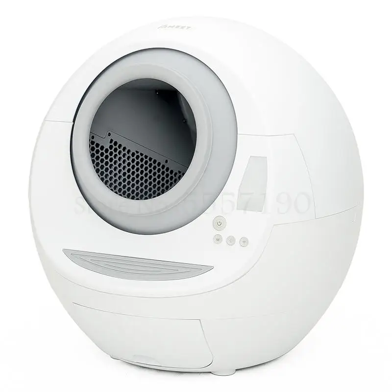 Автоматическая коробка для кошачьих туалетов полностью закрытая