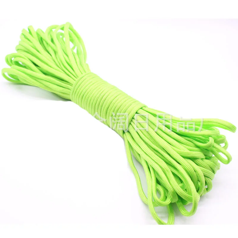 Паракорд 7 стенд 31 м Paracord веревка набор для выживания, хорошие продажи, для использования на открытом воздухе, приключения безопасность, выживание спасательная веревка