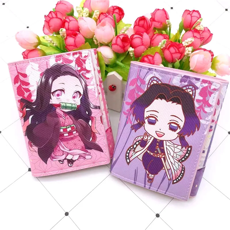 Кошелек-тройник из аниме клипса с отделениями для карт | Багаж и сумки