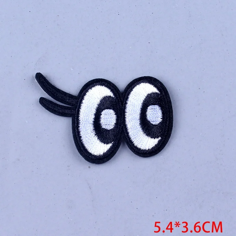 5P-PE4588CT Pulaqi повязка патч на одежду вышивка Ремонт Патчи мультфильм Железный На Патчи для одежды куртка мультфильм маленький клей стикер - Цвет: 5P-PE4588CT