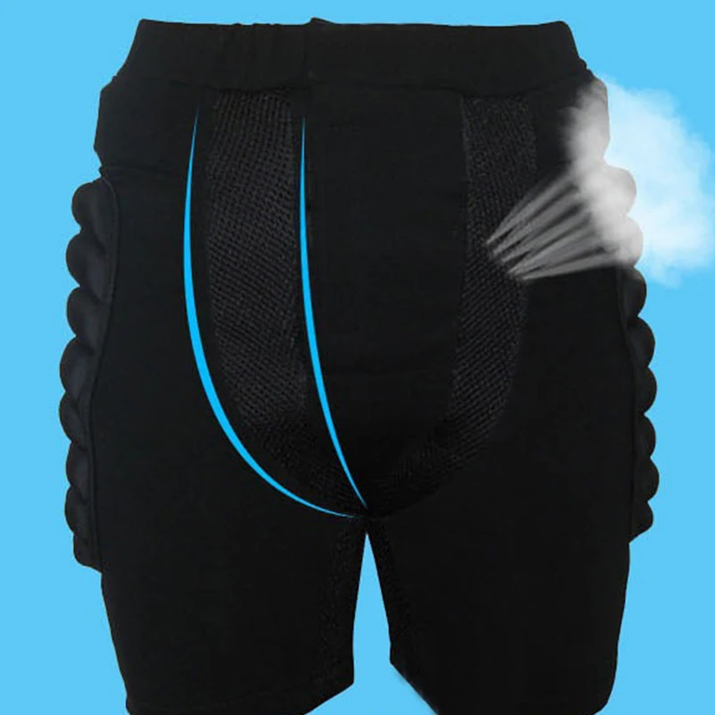 Высококачественные шорты для защиты ягодиц Короткие штаны катания на лыжах