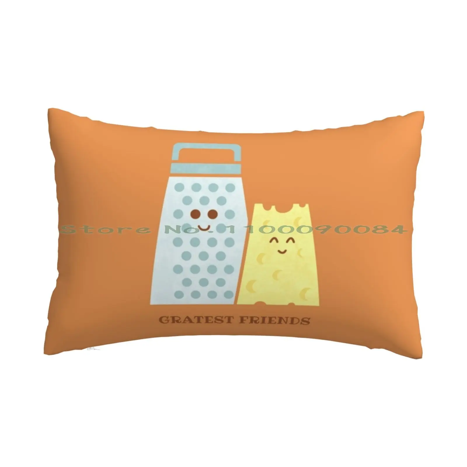 

Чизкая Подушка дружбы чехол 20x30 50*75 диван спальня сыр Терка сладость Смешные Милые друзья дети еды Тео зиринис длинный