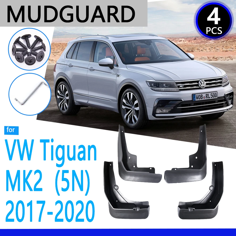 Брызговики подходят для Volkswagen VW Tiguan MK2 2017 2020 (5N) автомобильные аксессуары