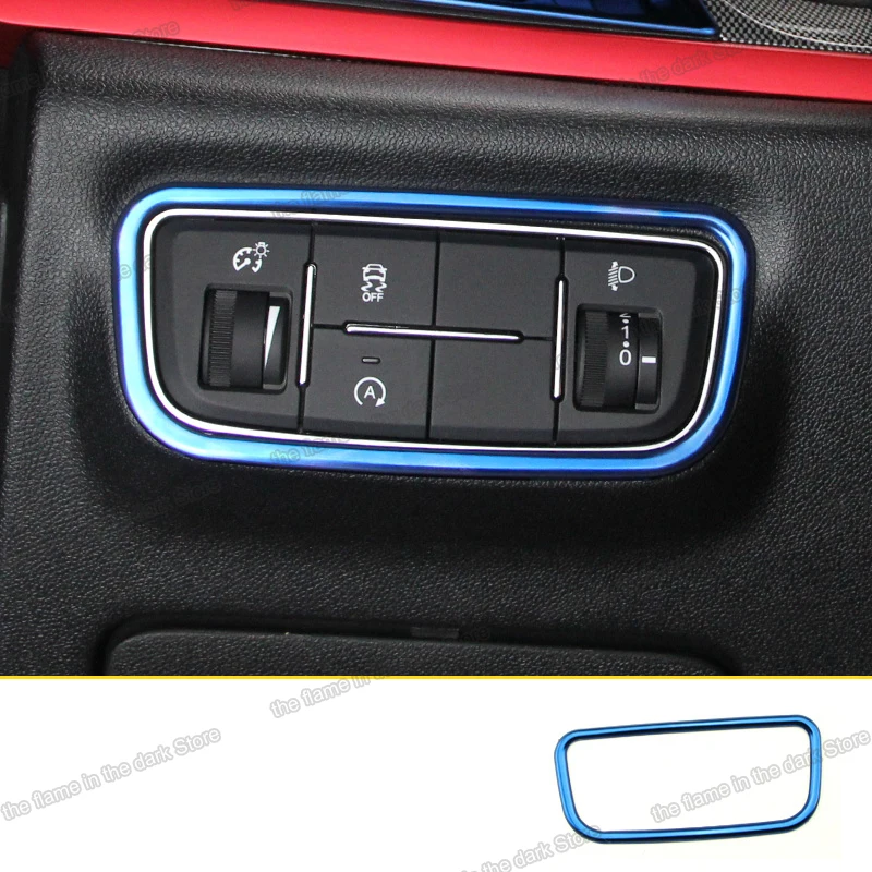 Lsrtw2017 Серебряная Регулируемая рамка переключателя esp для автомобильной фары