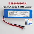 Оригинальный GSP1029102A 6000 мАч Сменный аккумулятор для JBL Charge 3 версии 2016 Зарядка 3 динамик батареи с инструментами