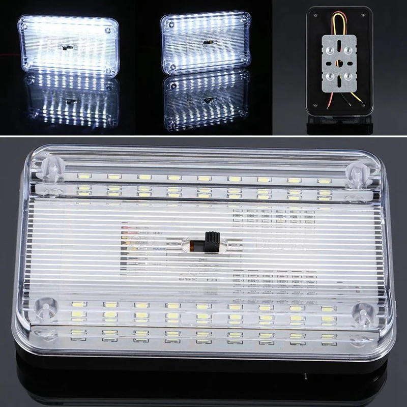 Автомобильный интерьерный светильник 36Led потолочный для чтения|Фара авто в