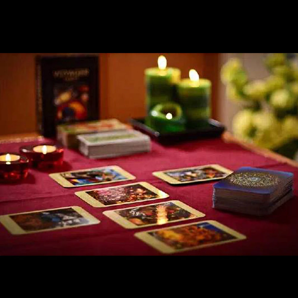 Таро Del Fuego карточная игра колода карт Oracle игрушка Гадания и предсказания загадка