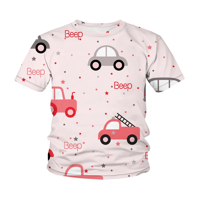 

Детская футболка с коротким рукавом, с 3D-принтом