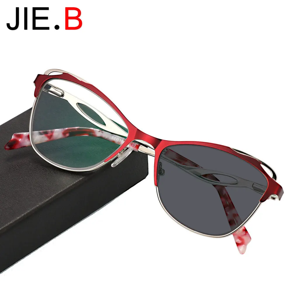 Оправа для очков в стиле кошачьи глаза полная оправа из сплава женские очки