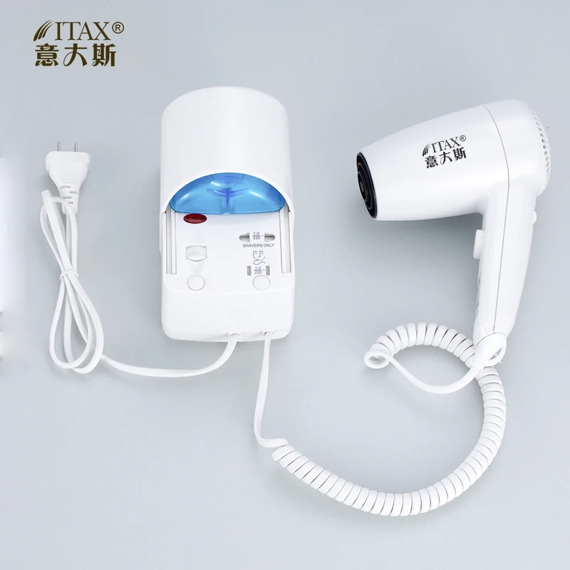 Настенный электрический фен для волос ABS пластик отеля не требует воды|hair dryer|hotel