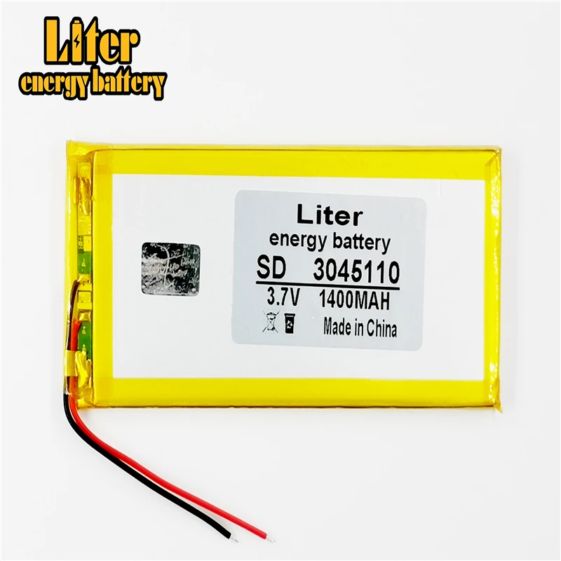 3 7 V 1400mAH 3045110 полимерный литий ионный/литий ионный аккумулятор для модели