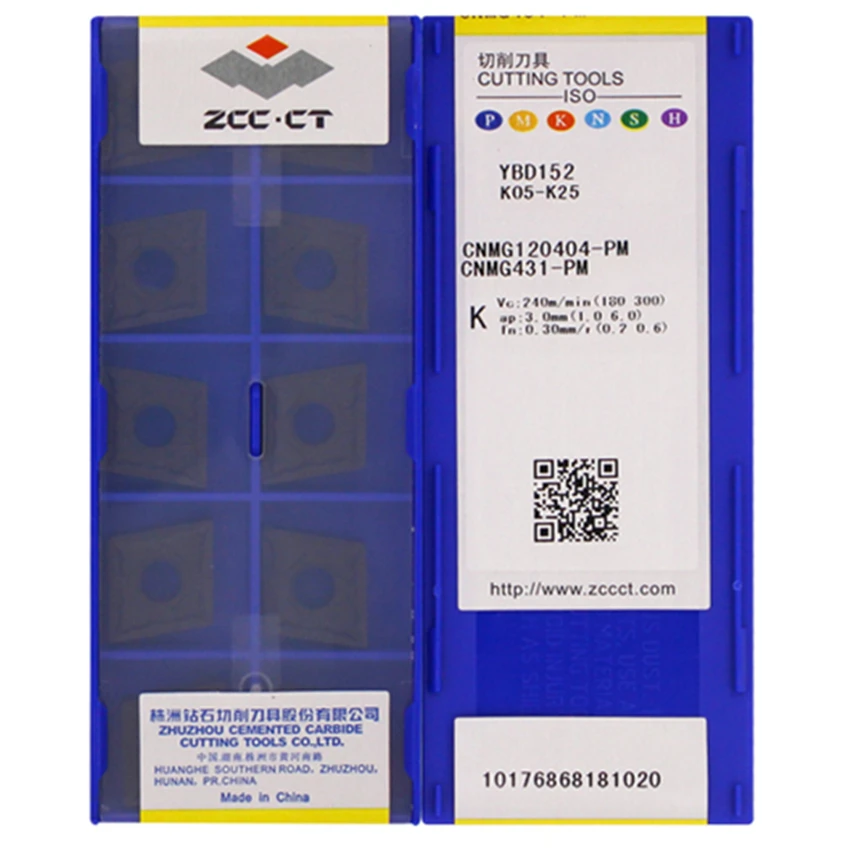 

Режущий нож ZCC.CT про CNMG120404-PM YBD152/CNMG120408-PM YBD152/CNMG120412-PM YBD152 CNMG431 CNMG432 CNMG433 ЧПУ карбдная Вставка 10 шт./кор.