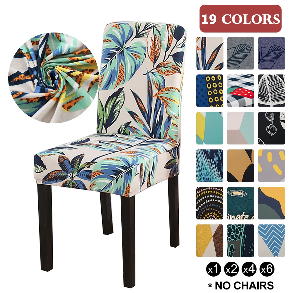 

Chair Cover Stretch Spandex Chair Covers Elastic Multifunctional Dining Furniture Seat Cover Home Decor For Dining Room Decor