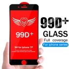 99D + Защитное стекло для iPhone 6 6S 7 8 plus X XR XS 11 pro MAX, стекло на iphone 7 6 11 Pro X XS MAX XR, Защитная пленка для экрана