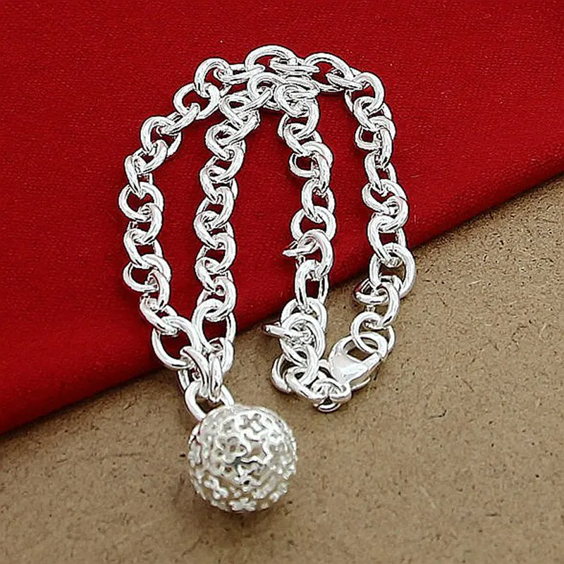 Классическое базовое ожерелье-цепочка из серебра 925 пробы с полым круглым