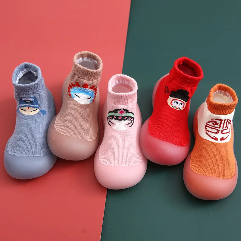 

2021 Newborn Baby Boys Cute Shoes Toddler Girl Socks First Walkers Children Casual Shoes Zapatos Calcetines Bebe Recien Nacido