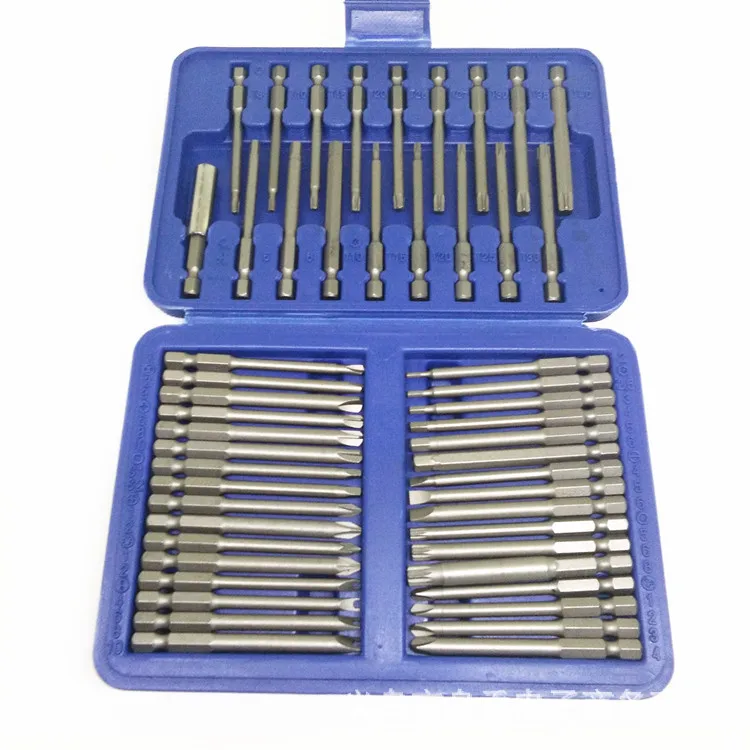 Высокое качество 51 шт. удлиненная партия заголовок электрическая отвертка шатун