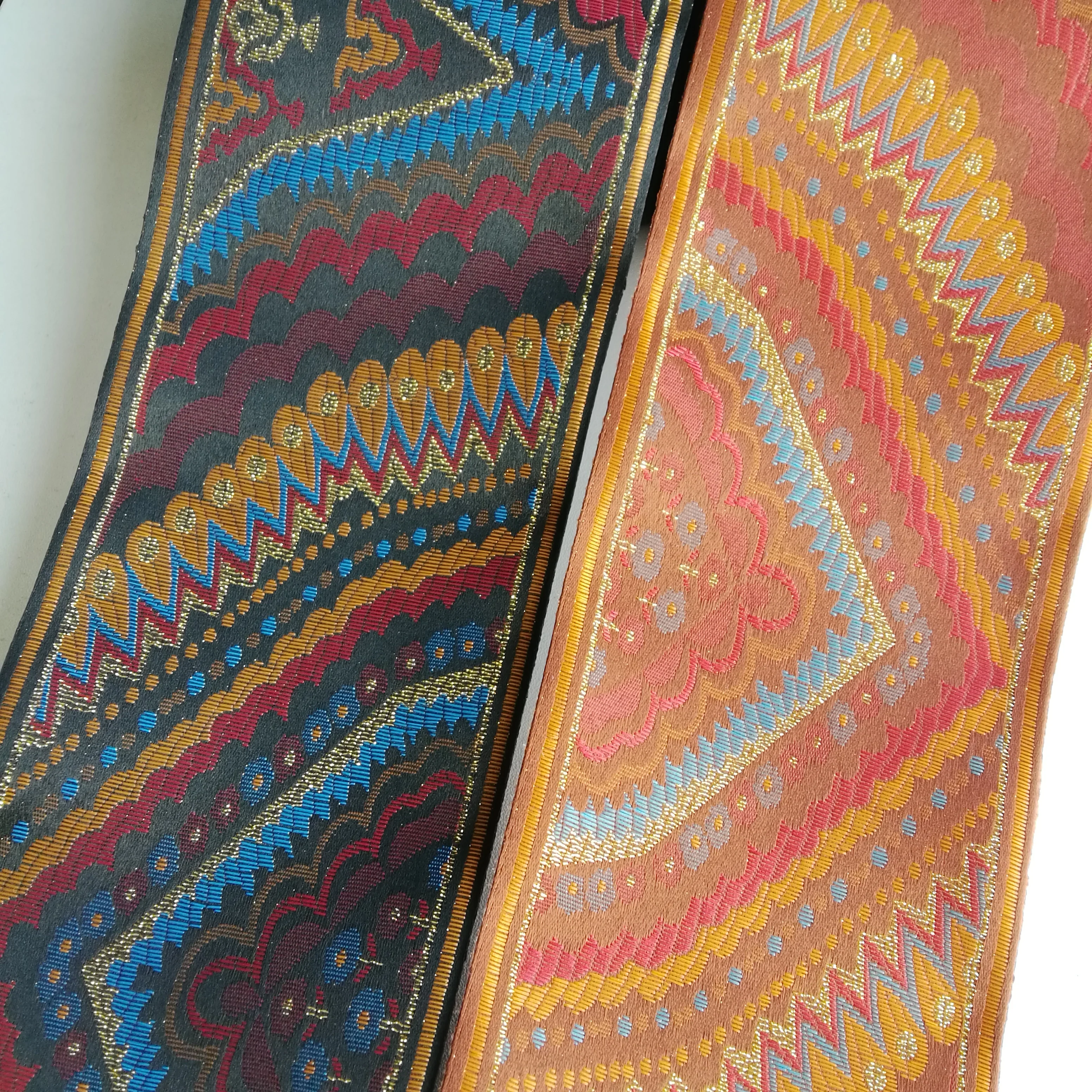 10 см павлиний хвост фиолетовая синяя коричневая Золотая филигранная занавеска