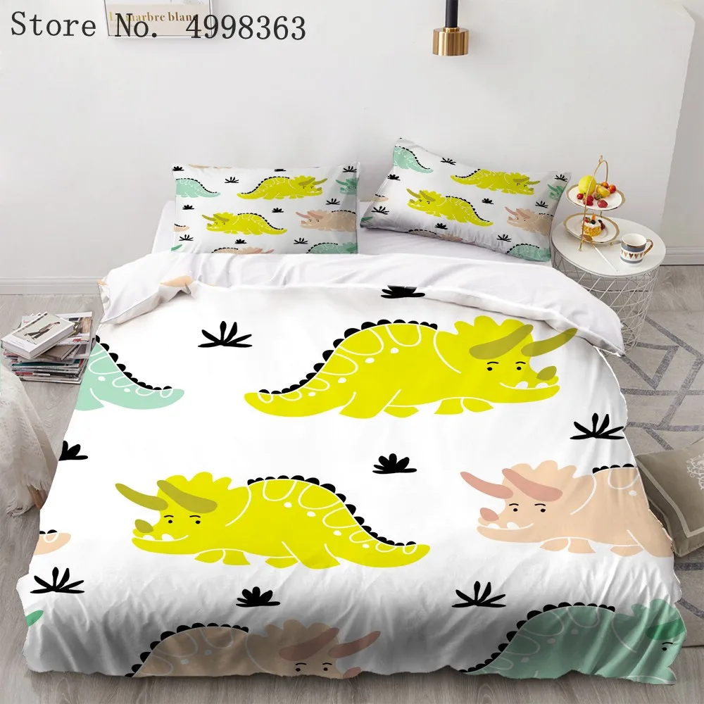 Комплект постельного белья динозавр рай Мир Юрского периода тираннозавр детский