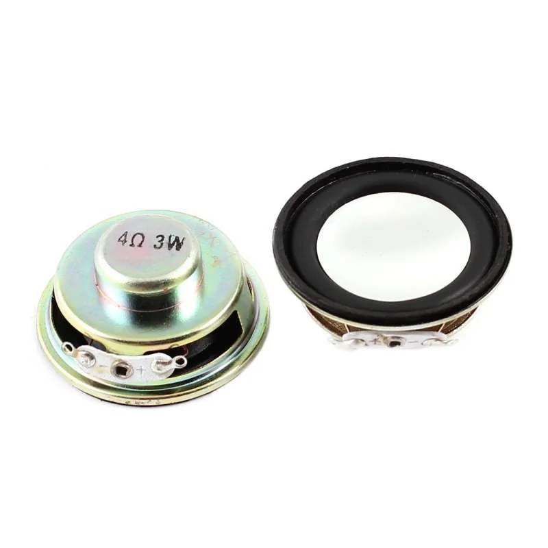 4 ohms 3 W metal round net speaker 2 pcs | Электроника