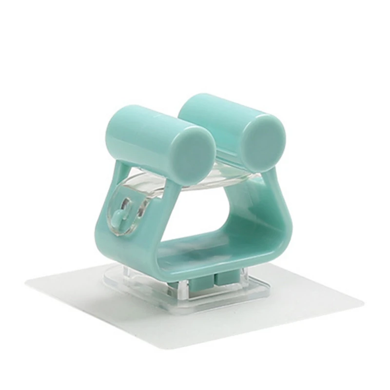 

Punch-Free Mop Double Buckle Creative Non-Trace Bathroom Stick Double Buckle Broom Double Buckle 12