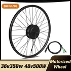 36 В, 350 Вт, 48 В, 500 Вт, SWX02, комплект для электровелосипеда, колеса BAFANG 8fun brand RM G020.350.D DC G020.500.D DC