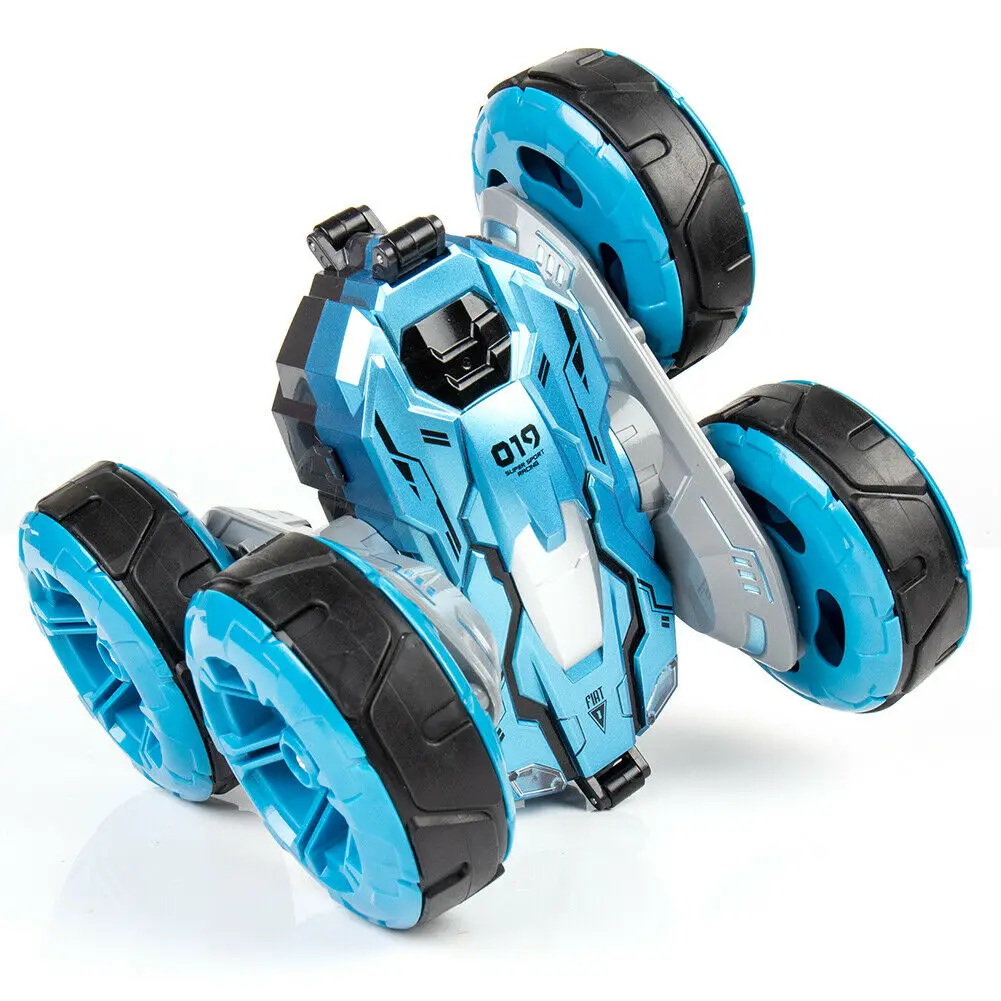 1:12 RC каскадер машина двухсторонняя вращающаяся кувыркающаяся 4WD внедорожная