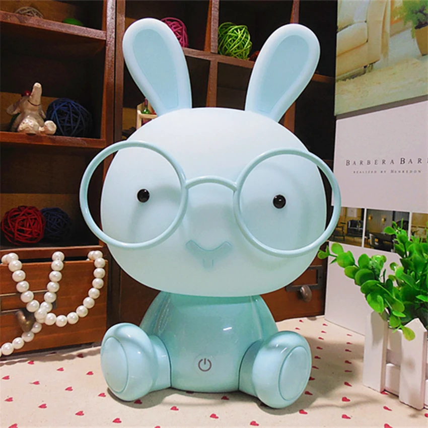 Современная светодиодная настольная лампа с сенсорным выключателем цветная