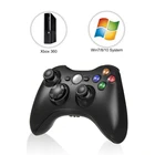 Для Xbox 360 геймпад 2,4G беспроводной контроллер с ПК приемником для Windows 7 8 10 двойная вибрация джойстик беспроводной контроллер