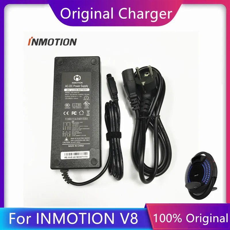 Оригинальное зарядное устройство для INMOTION V8 84 в литий ионный аккумулятор