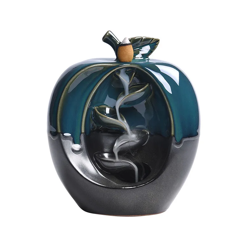 

Fashion Product Outdoor And And Household Waterfall Ceramic Backflow Incense Burner