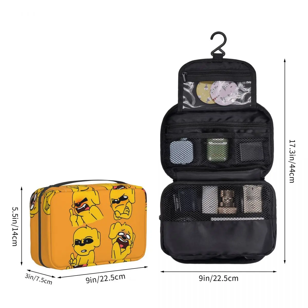 

Mikecrack Puzzle Games Hanging Men's Toiletry Bag Large Waterproof Cosmetic Bags Compadretes Travel Organizer Lady Toiletries