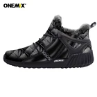 ONEMIX Водонепроницаемые зимние ботинки мужские кроссовки мужские тренировочные прогулочные уличные атлетические удобные теплые шерстяные ботинки Спорт де-тег
