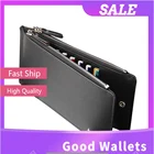 2020 новый телефон карман Роскошные Для мужчин кошелек с местом для фото Бизнес Стиль кожаная визитница бумажник кошелек длинный Для мужчин s, с отделением для карт