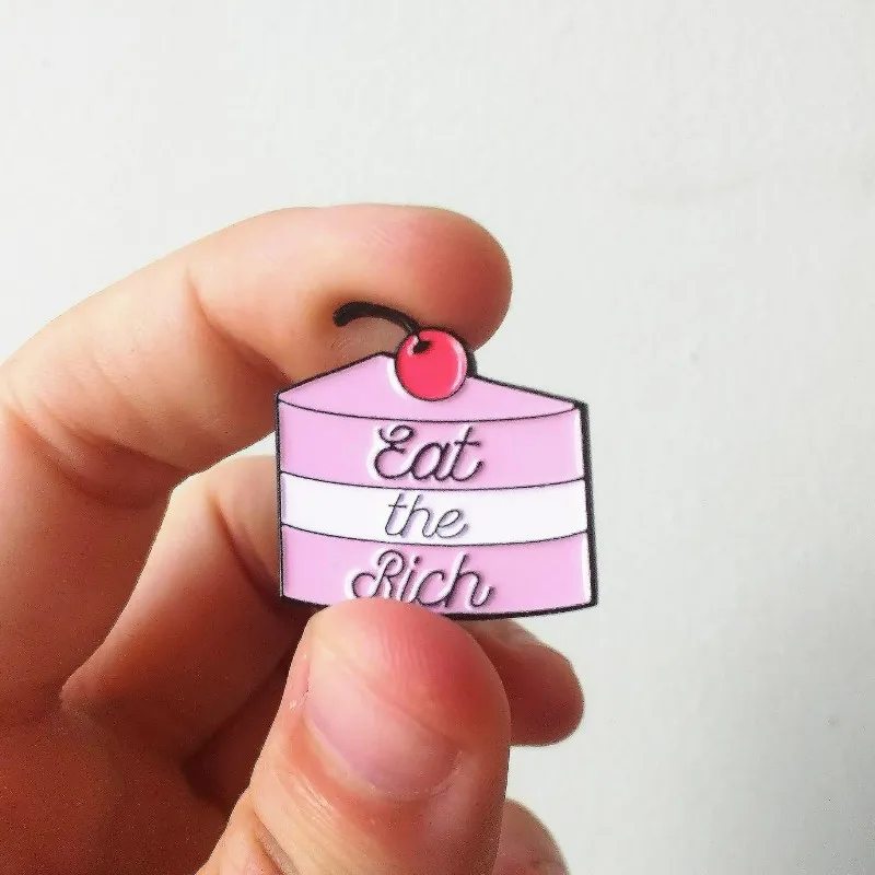 

Eat The Rich Enamel Pin