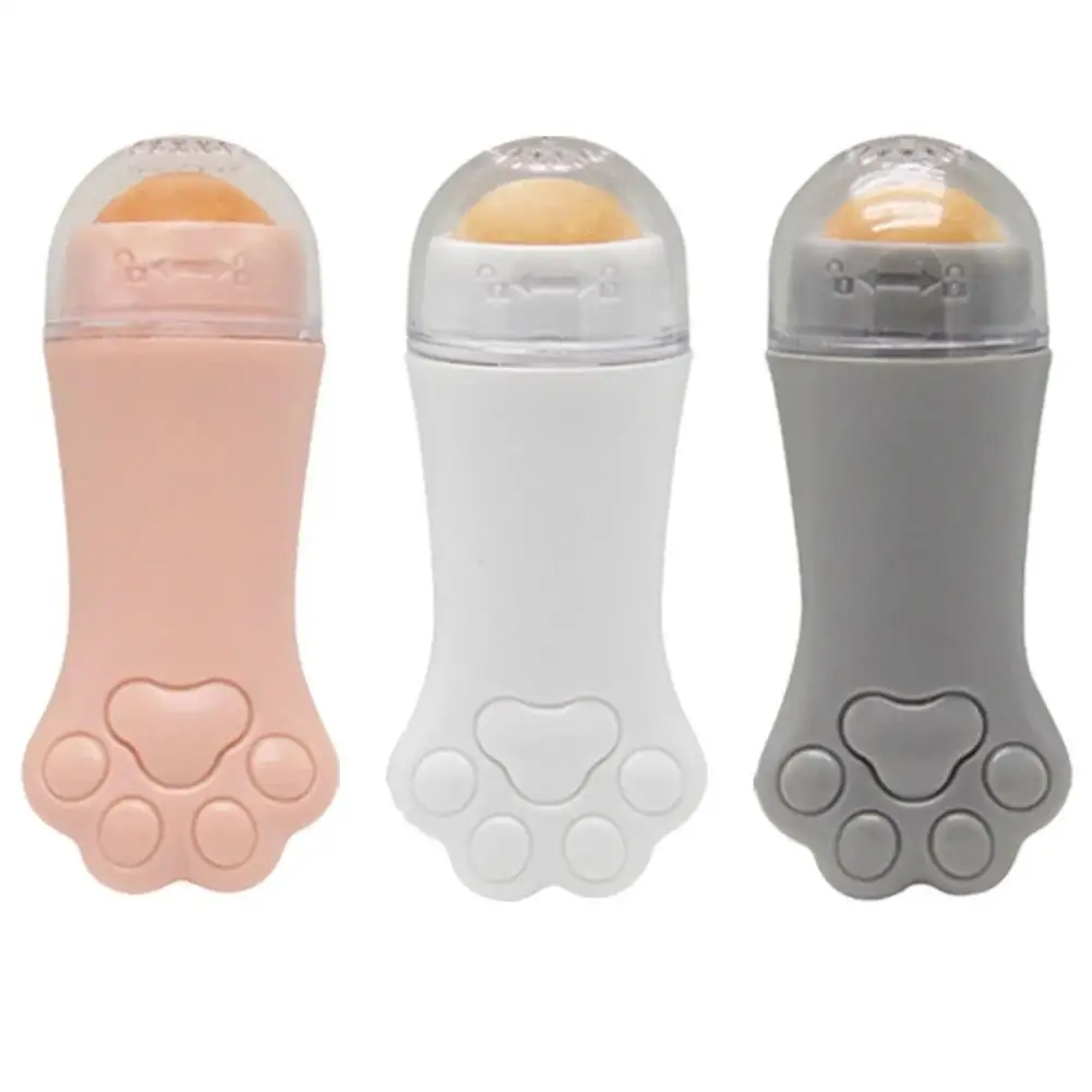 

Cat Claw Volcanic Stone Oil Absorbing Roller Facial T-Zone Oil Removal Ball Blackhead Removal Acne Remove Makeup Skin Care Tools