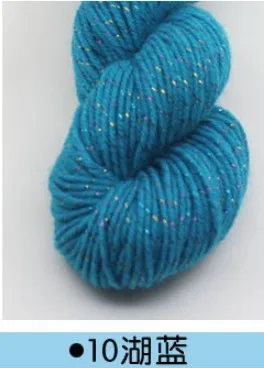 10 шт. золотая нить цветная акриловая средняя пряжа свадебная декоративные