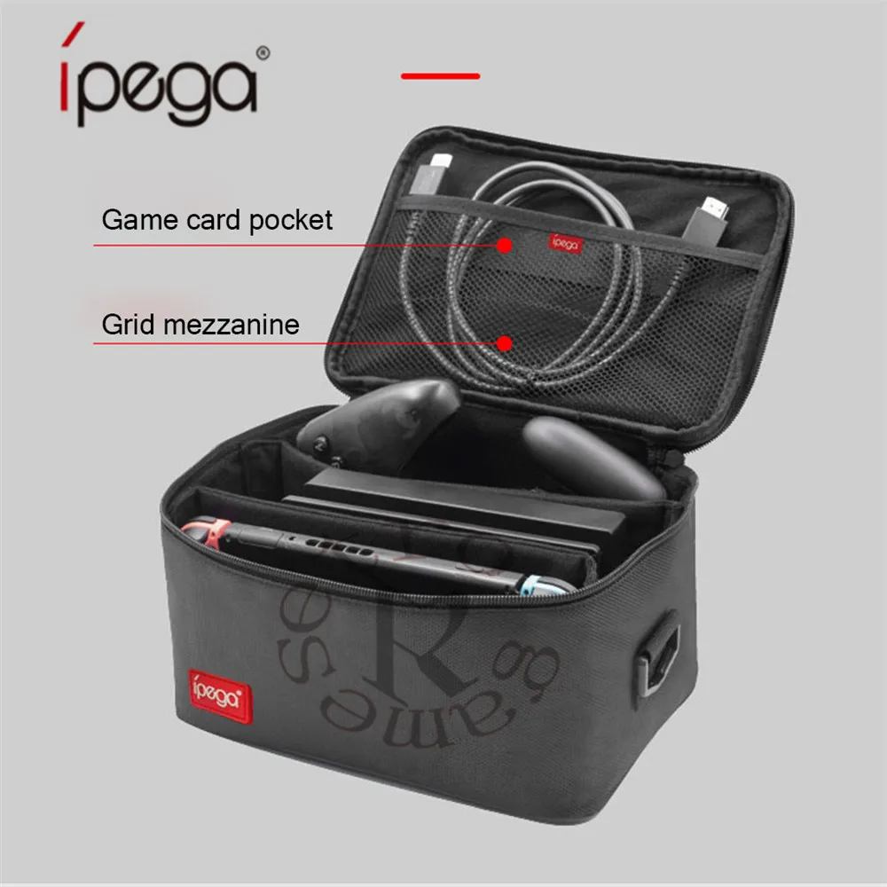 Консольные аксессуары для видеоигр IPEGA PG-9179 сумка-мессенджер многофункциональная EVA сумка для хранения для Ns switch Чехлы для переноски