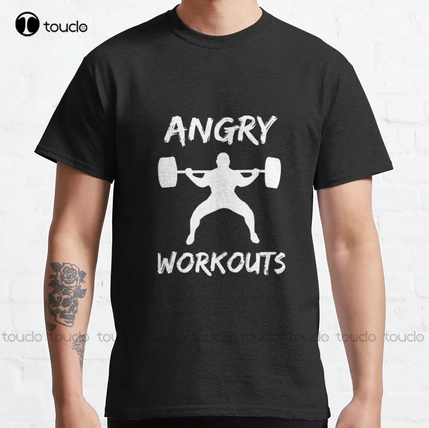 

Angry Workout Gym Fitness Design For Angry Runs Fans Classic T-Shirt halloween shirt Custom aldult Teen unisex fashion funny new