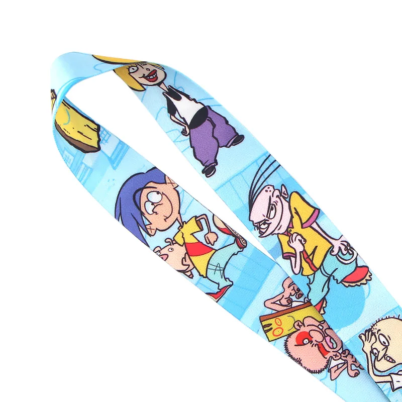 

K931 Wholesale 20pcs/lot Plank and Johnny Cartoon Lanyard Phone Rope Keychains Phone Lanyard for Keys ID Card Lanyards