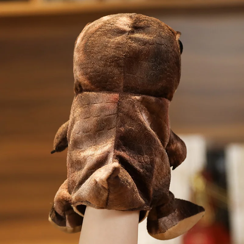 cute Tyrannosaur crocodile shark hand puppet toy animal mouth can move kindergarten children story telling activity gift for kid | Игрушки и