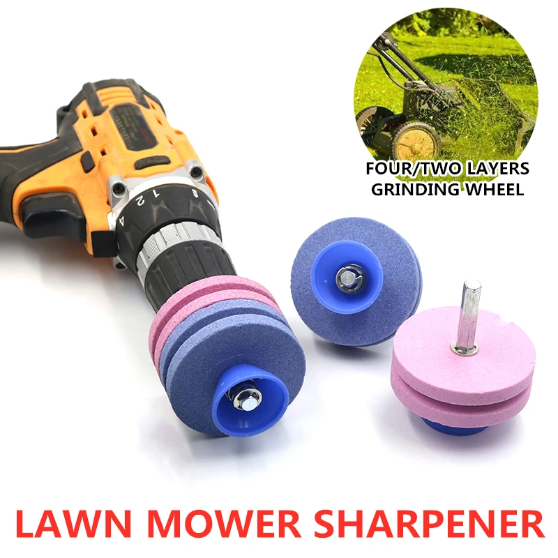 

Garden Tools Fastest Knife Sharpener Blade Universal Grinding Rotary Drill Cutter Lawnmower Knife Sharpener Garden Power Tools