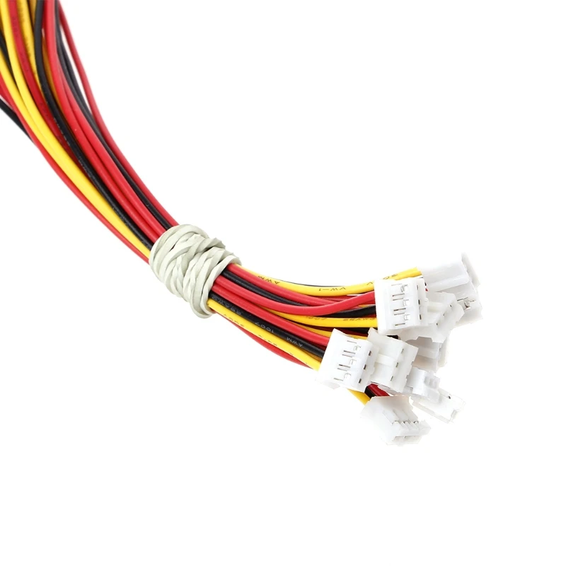 

High Quality 20 sets Mini Micro JST 2.0 PH 3-Pin Connector plug with Wires Cables 300MM R7RB