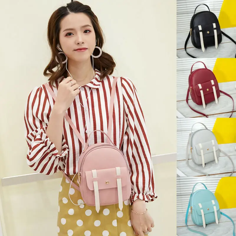 Дамский милый маленький рюкзак для девочек кошелек женщин и мини путешествий