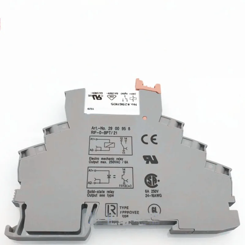 

1 Set RIF-0-BPT/21 2900958 Socket With Relay NO.2961105