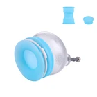 Сменные аксессуары для мужского удлинителя пениса, насос для увеличения роста, интимные игрушки для мужчин, силиконовая герметичная Защитная крышка для головки